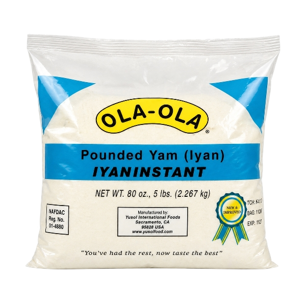 Ola Ola Pounded Yam Iyan Instant