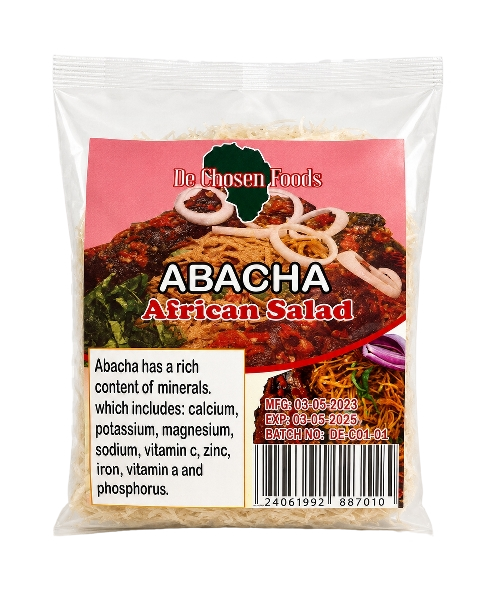 De Chosen Foods Abacha African Salad