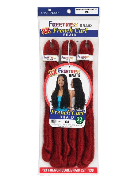 Freetress Braid 3X French Curl Braid 22”