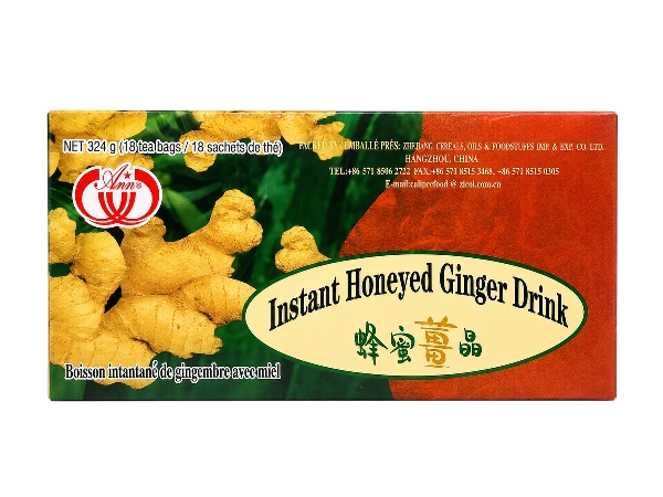 Instant Honeyed Ginger Drink