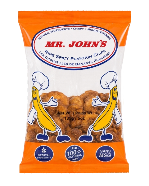 Mr. John’s Ripe Spicy Plantain Chips