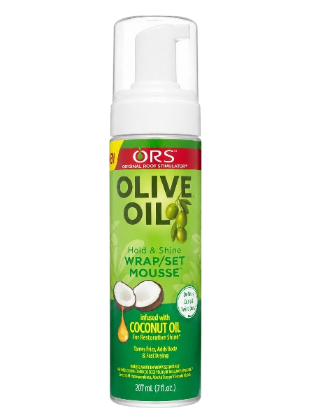 RS Olive Oil Hold & Shine Wrap/Set Mousse