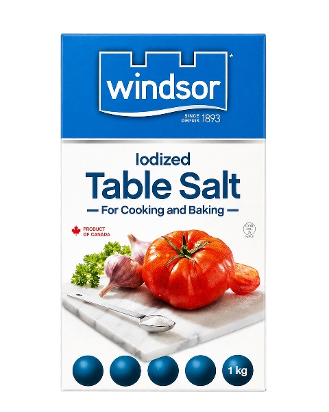 Windsor Iodized Table Salt