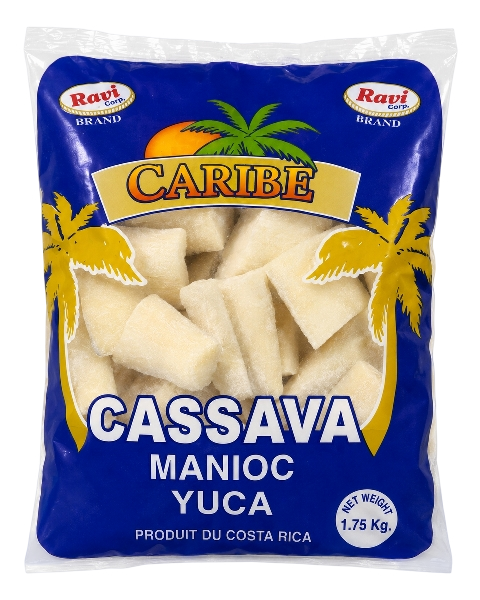 Frozen Caribe Cassava Manioc Yuca