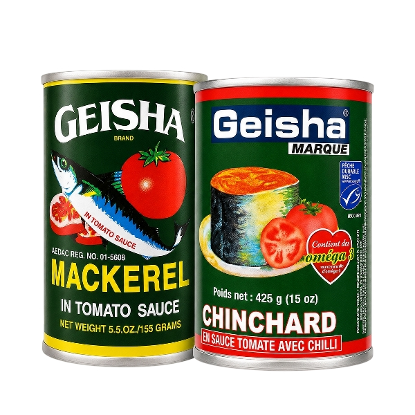 Geisha Mackerel in Tomato Sauce