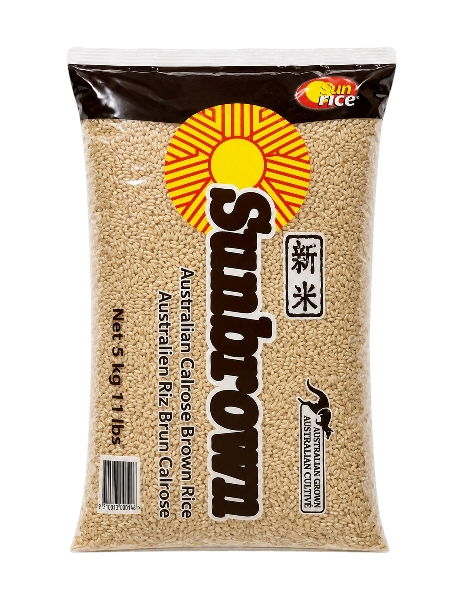 SunRice Sunbrown Australian Calrose Brown Rice